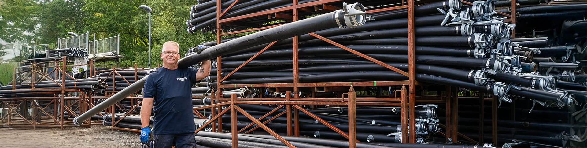 Eine Pumpe von Walter Clausen im Hafen