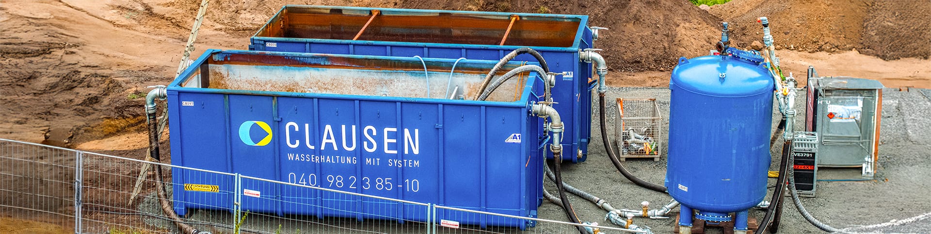 Wasserdichte Container von Walter Clausen