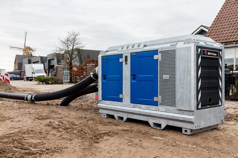 BA180 dieselbetriebene Entwasserungspumpe BA180 BBA