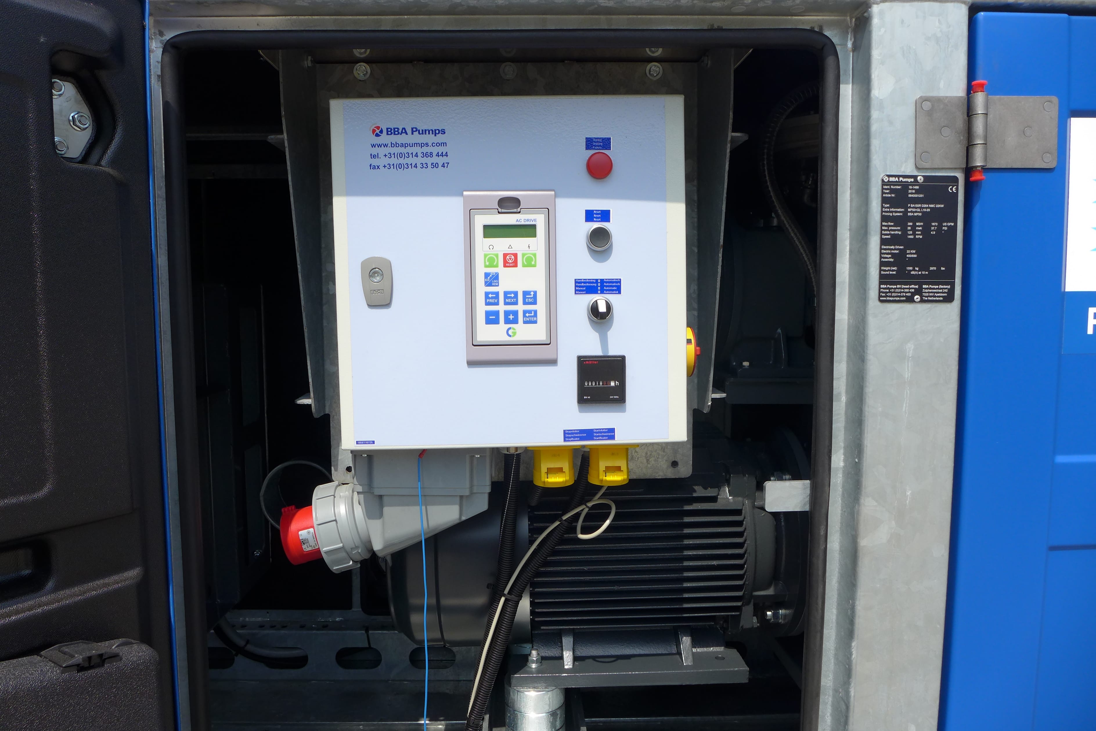 Innenansicht einer Kreiselpumpe von BBA