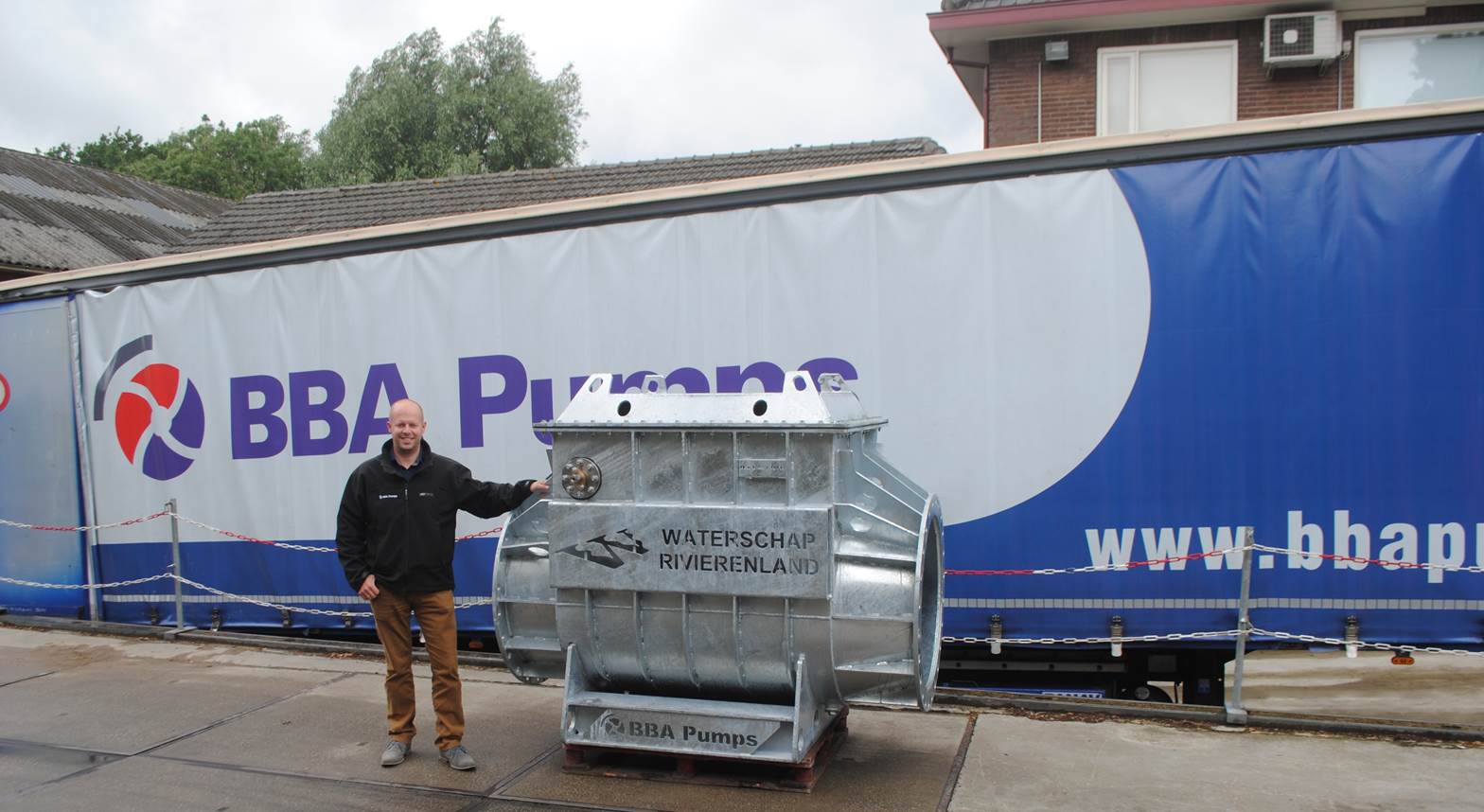 BBA Pumps: das größte Rückschlagventil in der Unternehmensgeschichte